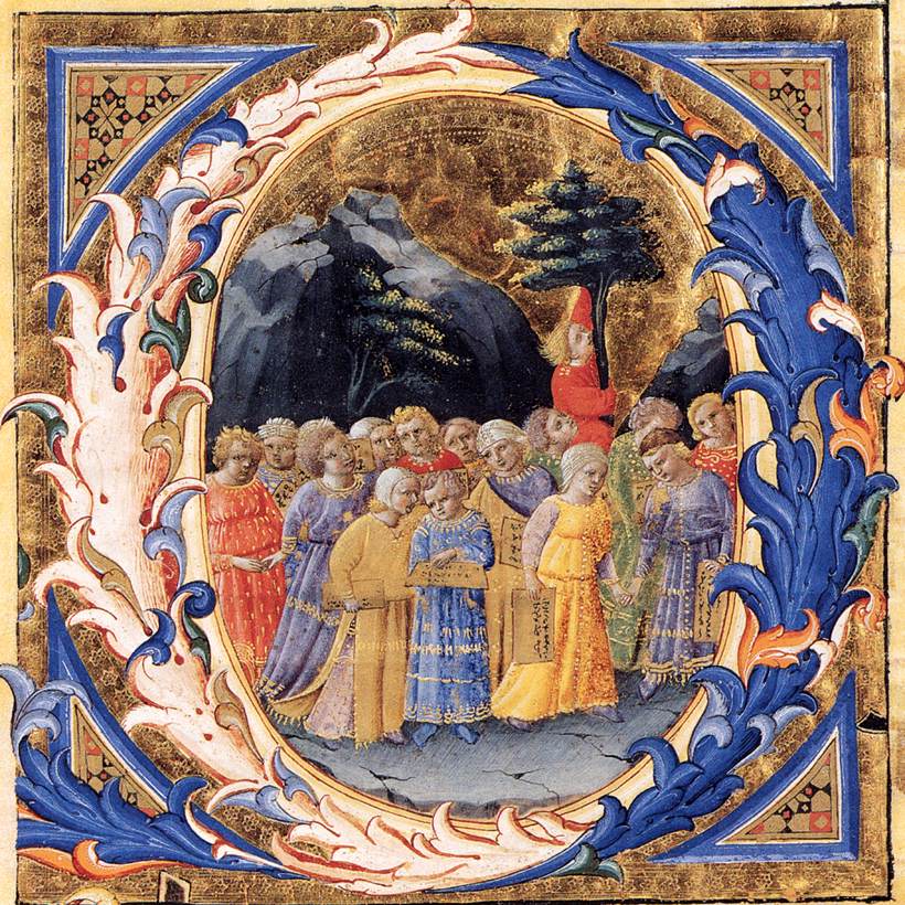 Antiphonary (Cod. Cor. 3, folio 31) by SANGUIGNI, Battista di Biagio