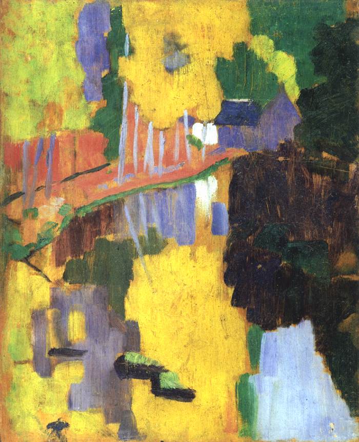 The Talisman (The River Aven at Bois d'Amour) by SÉRUSIER, Paul