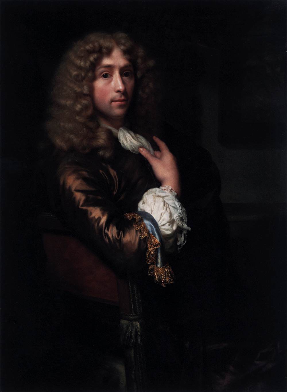 Self-Portrait by SCHALCKEN, Godfried