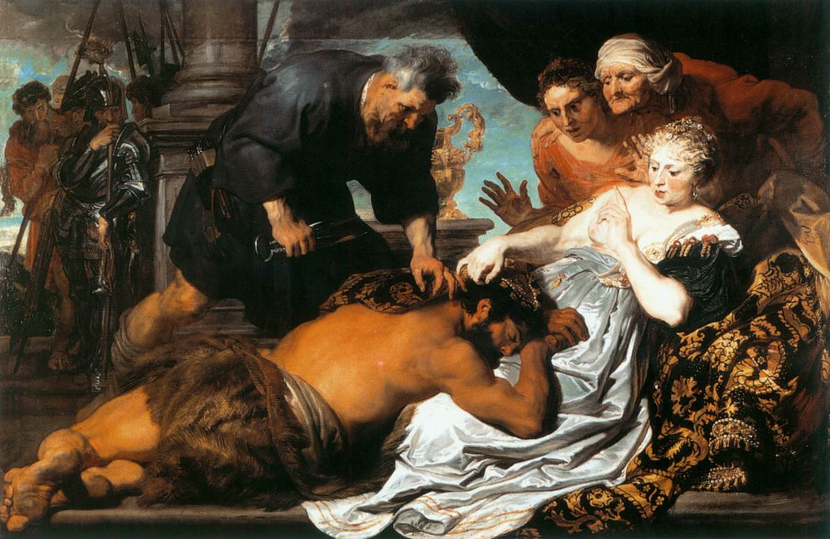 Samson and Delilah by DYCK, Sir Anthony van