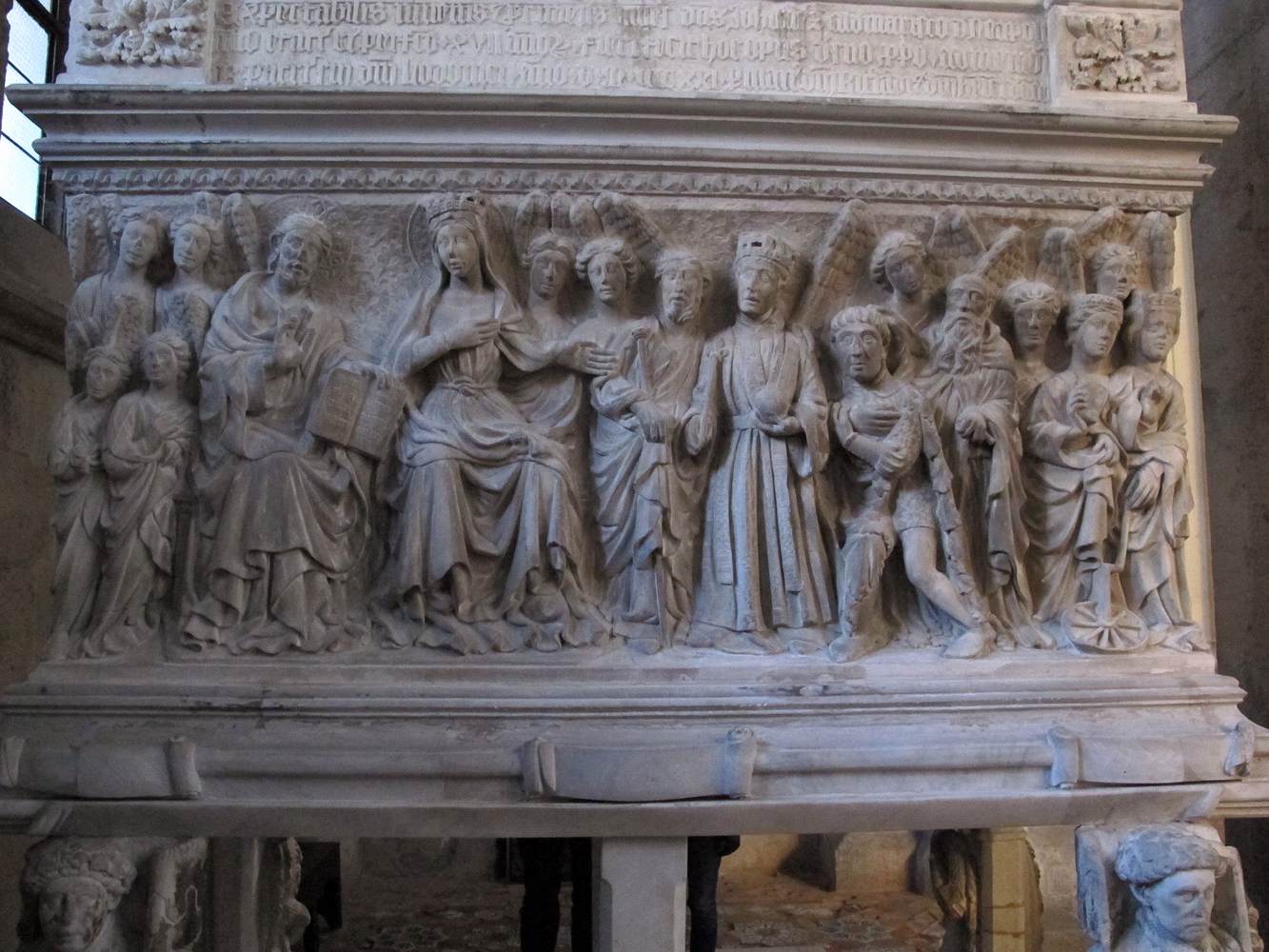 Tomb of Ludovico Aldomorisco (detail) by