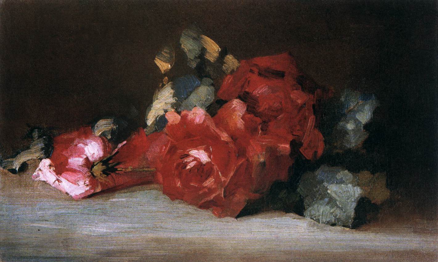 Cut Roses by FERENCZY, Károly