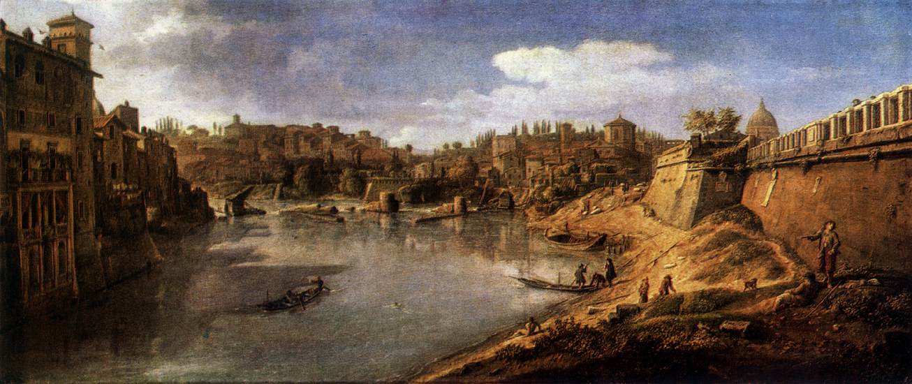 View of Rome by WITTEL, Caspar Andriaans van