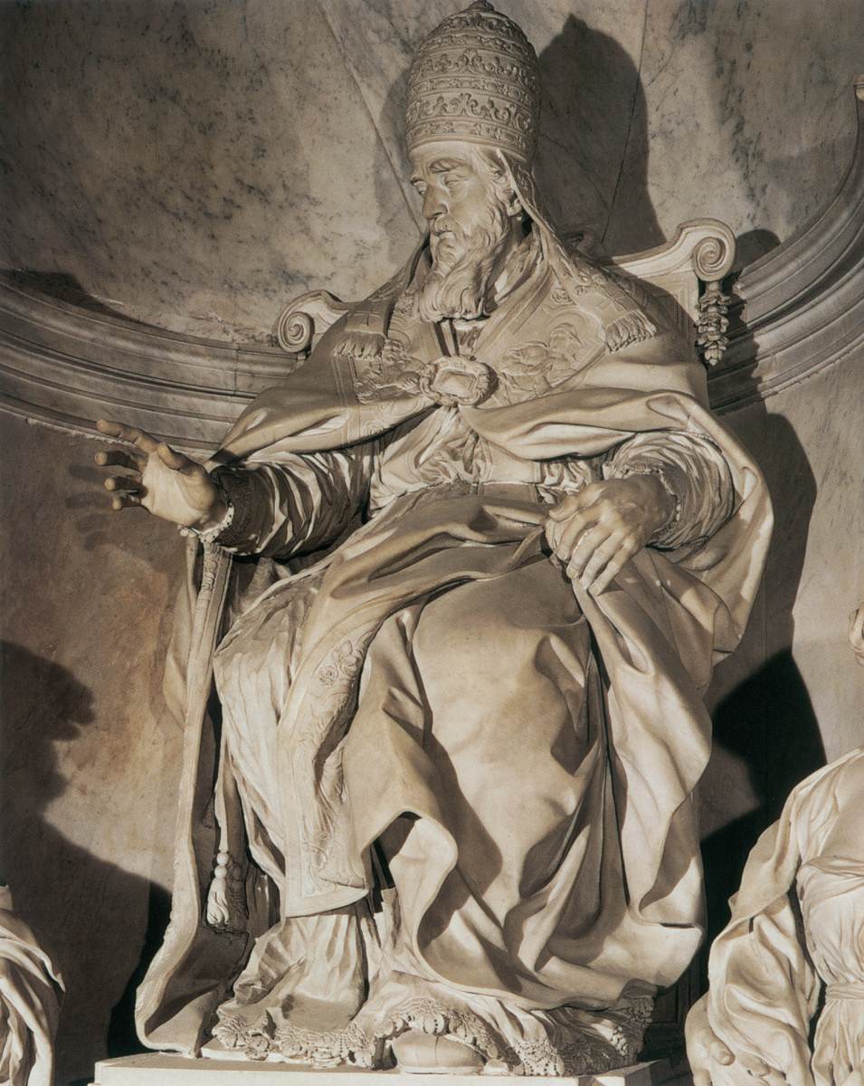 Monument of Pope Leo XI (detail) by