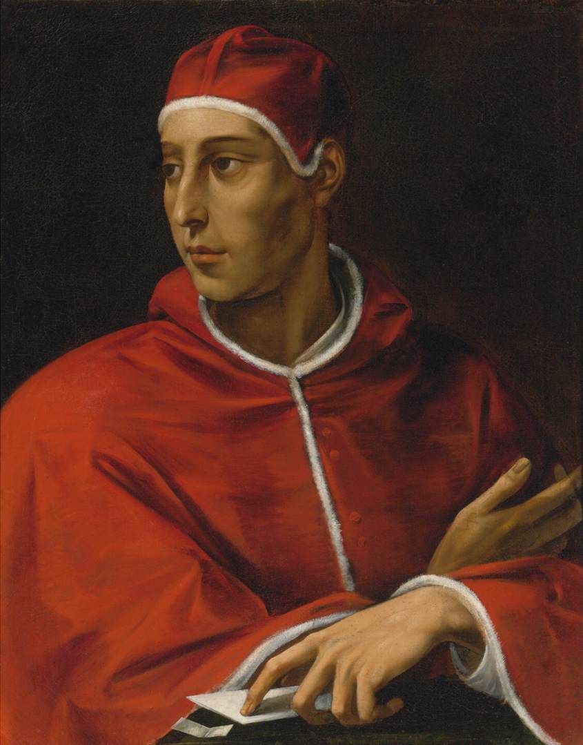 Portrait of a Pope by CESARI, Giuseppe