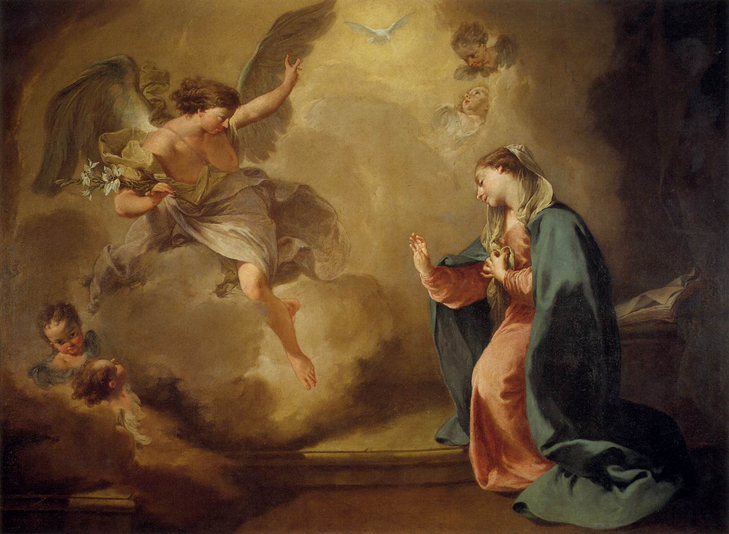 Annunciation by PITTONI, Giambattista