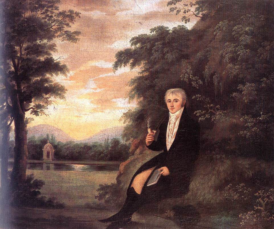 Young Man in a Landscape by