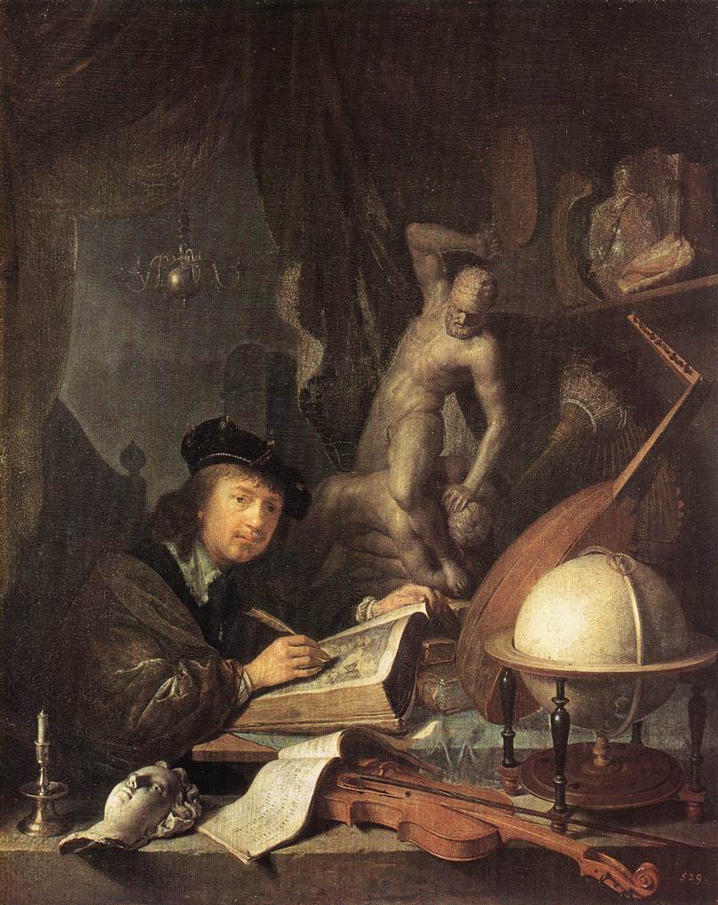 Painter in his Studio by DOU, Gerrit