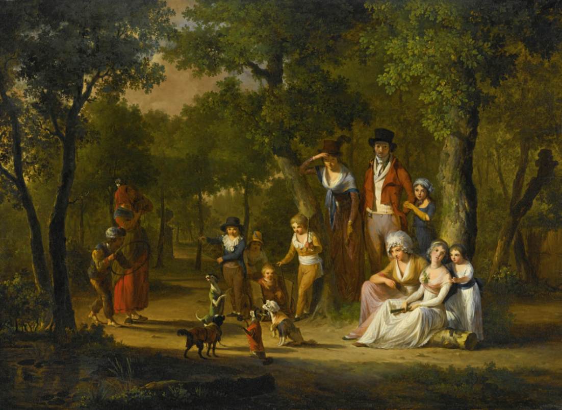 Group Portrait of a Family by BIGG, William Redmore