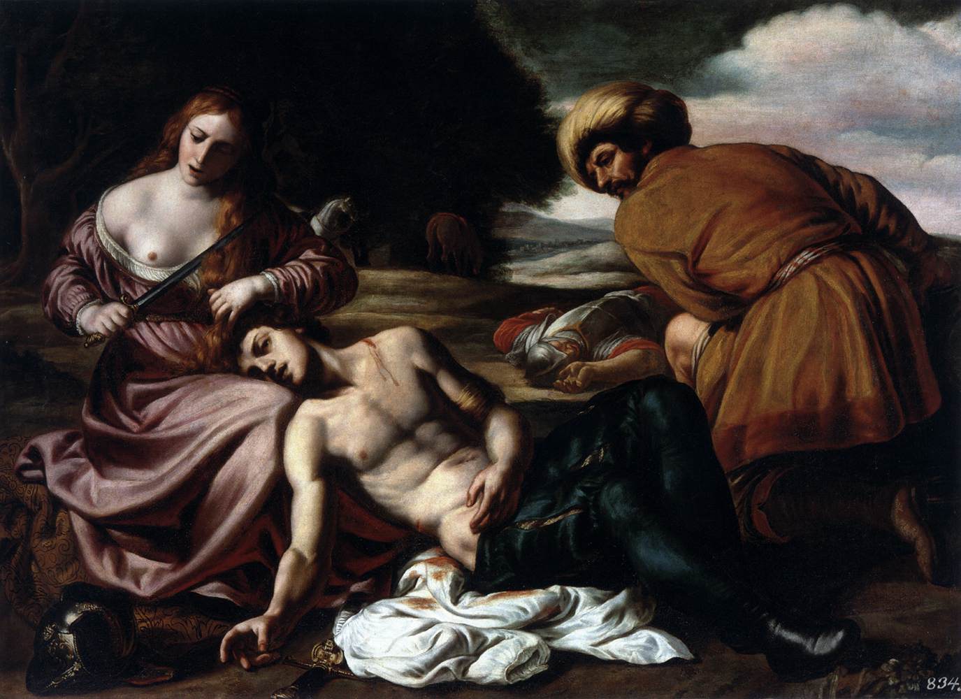 Tancred and Erminia by TURCHI, Alessandro