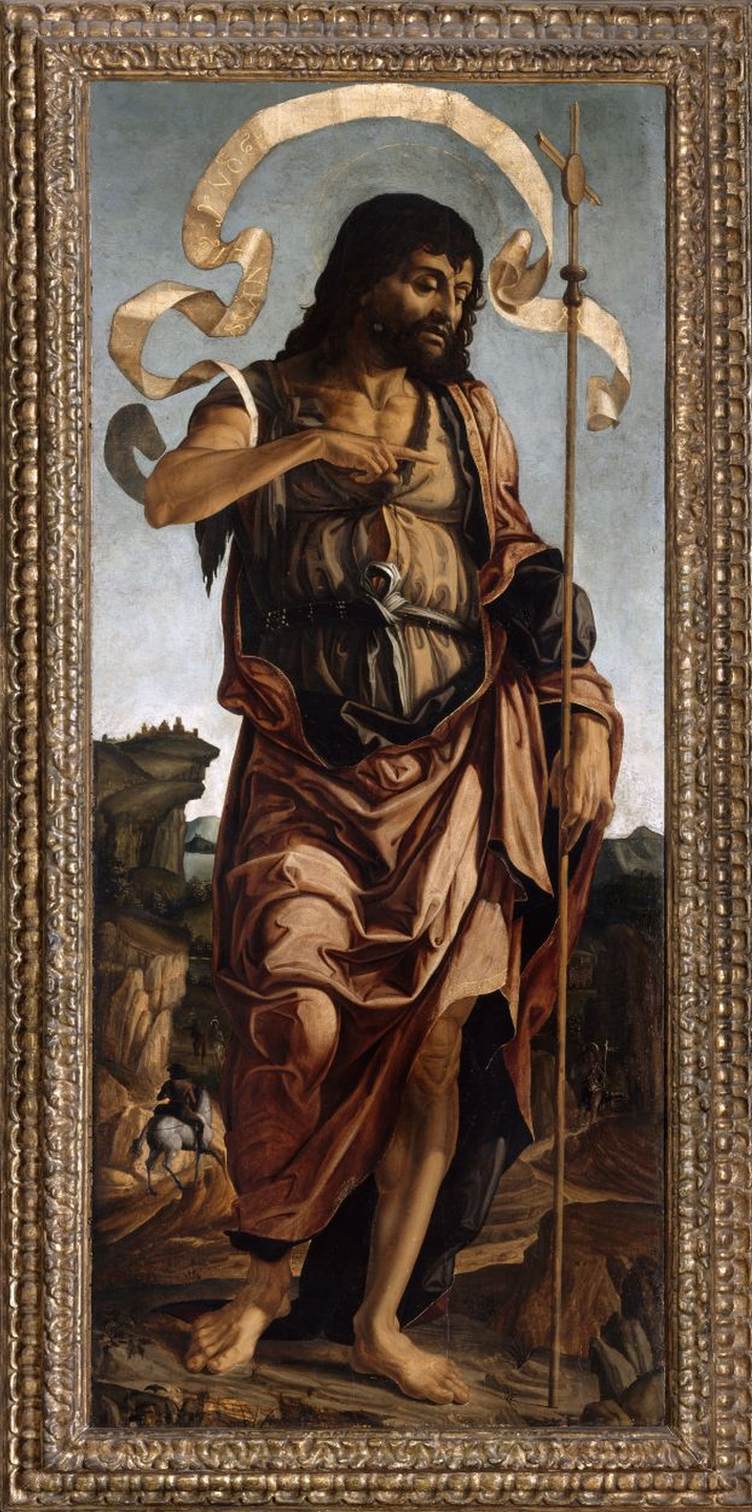 St John the Baptist by SCACCO, Cristoforo