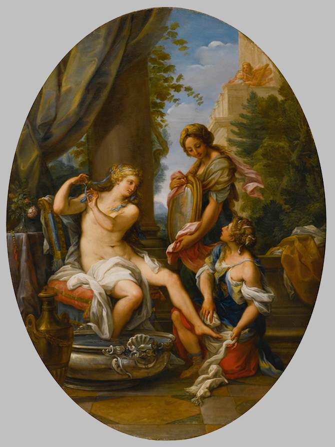 The Toilet of Bathsheba by CHIARI, Giuseppe Bartolomeo