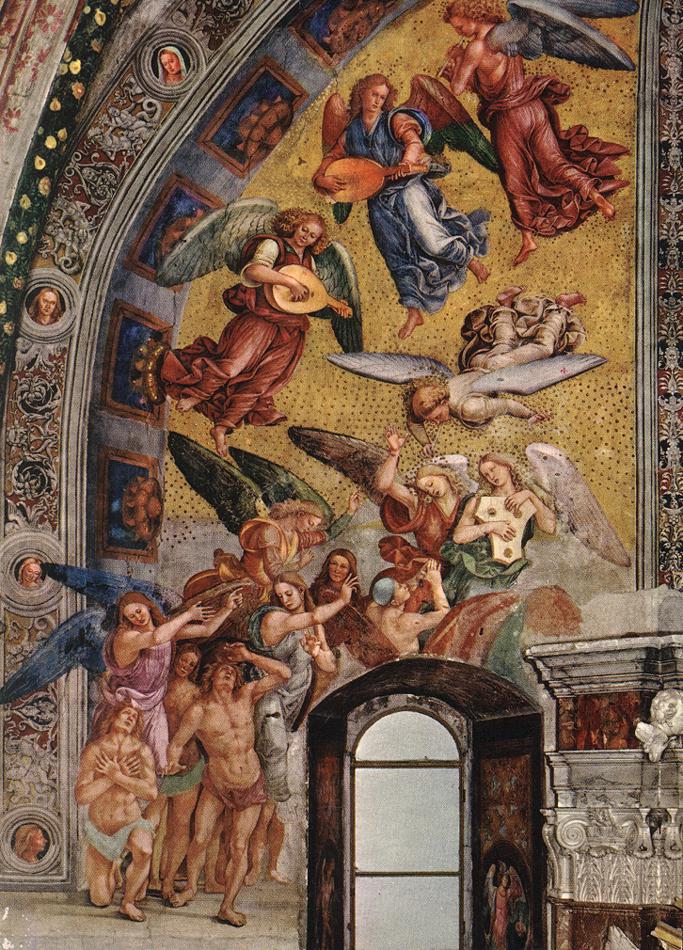 The Elect Being Called to Paradise by SIGNORELLI, Luca