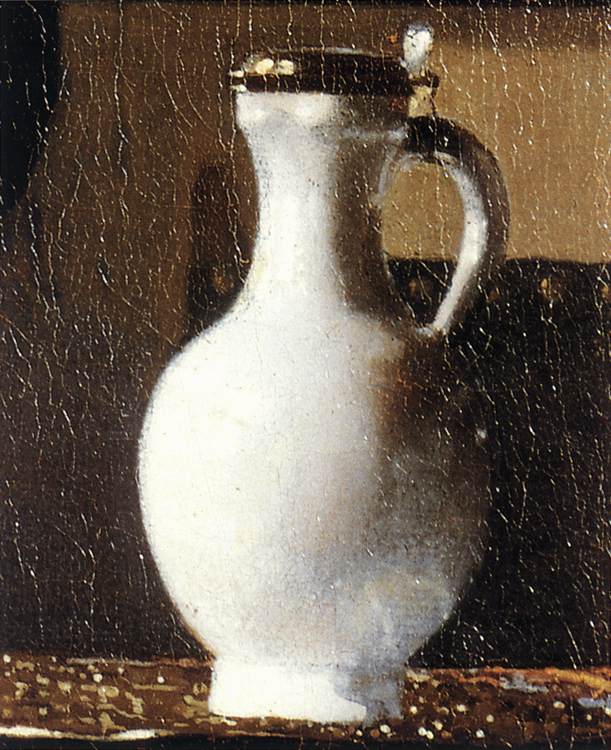 A Lady at the Virginals with a Gentleman (detail) by VERMEER, Johannes