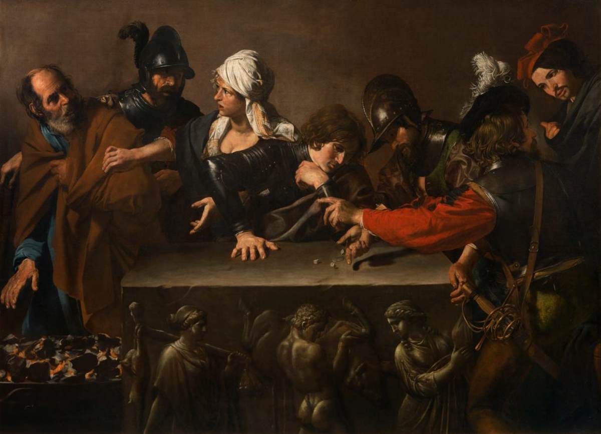 Denial of Saint Peter by VALENTIN DE BOULOGNE