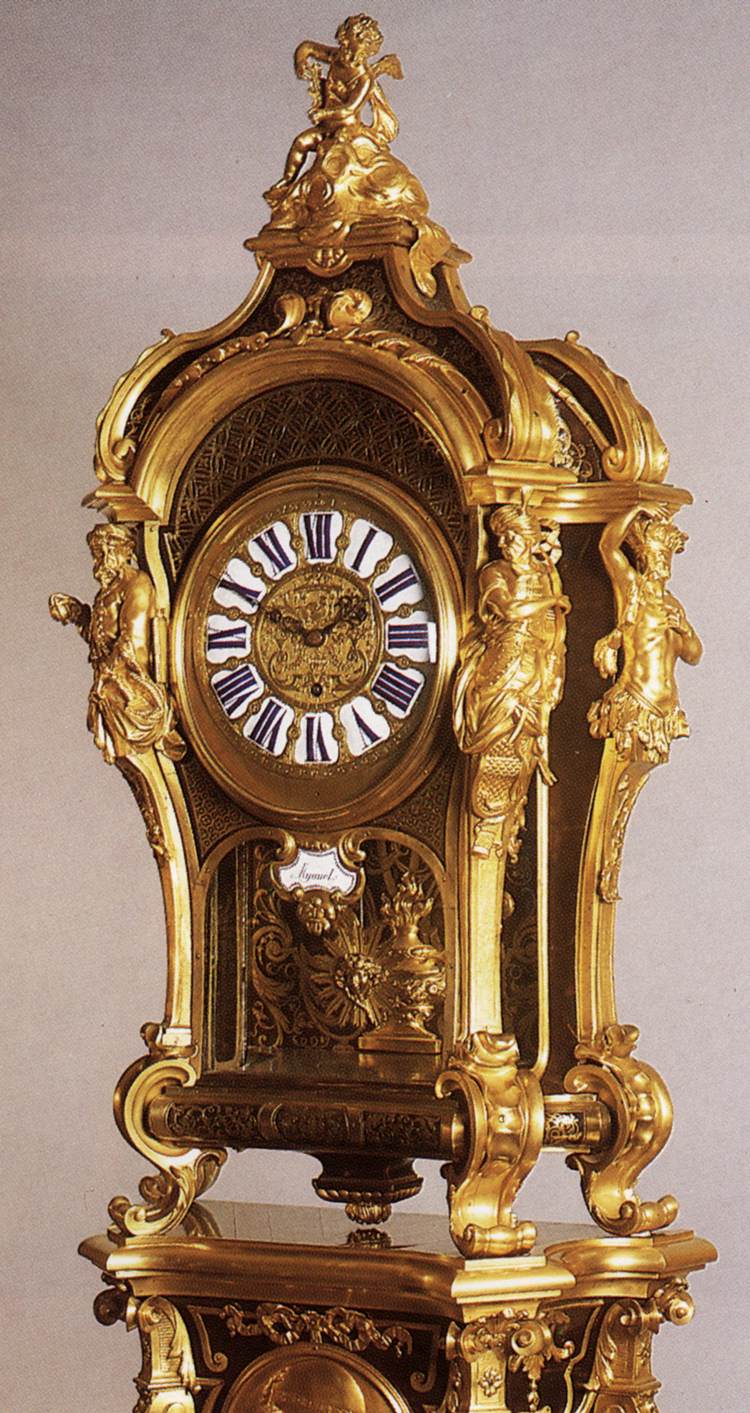 Pedestal clock by BOULLE, André-Charles