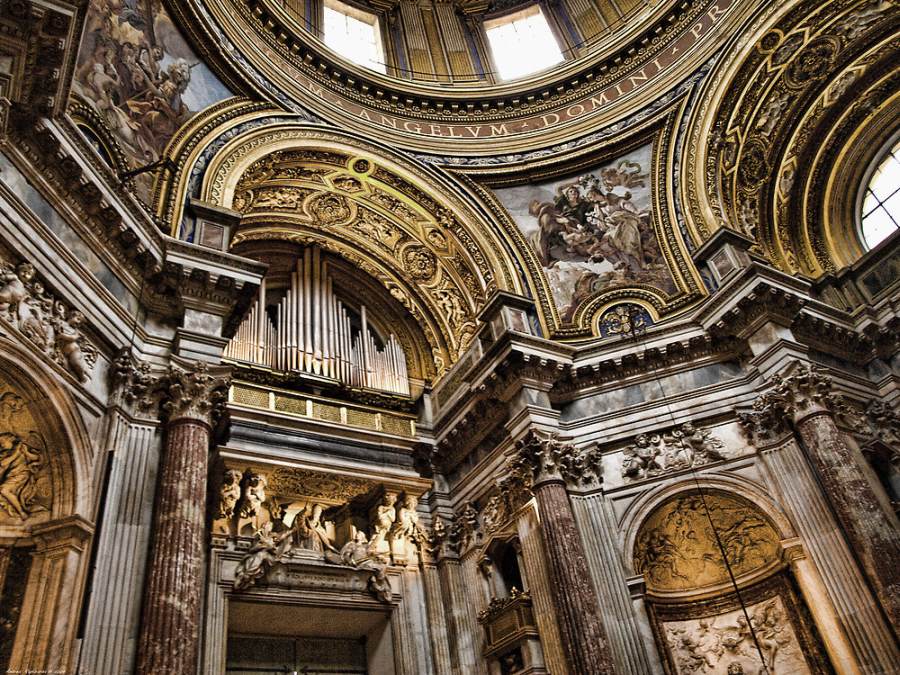 Interior view by BORROMINI, Francesco