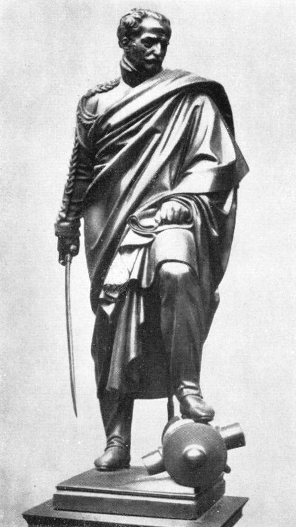 Model of the Blücher Monument by RAUCH, Christian Daniel