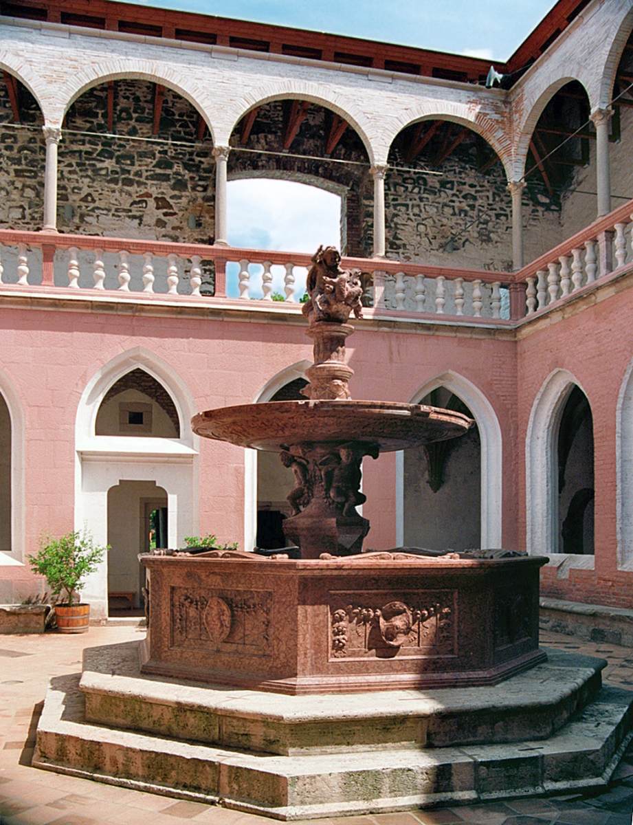 View of the courtyard by