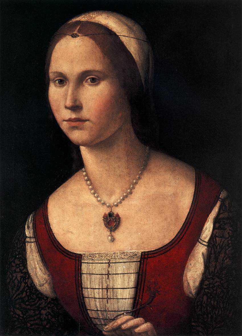 Portrait of a Young Woman by CARPACCIO, Vittore