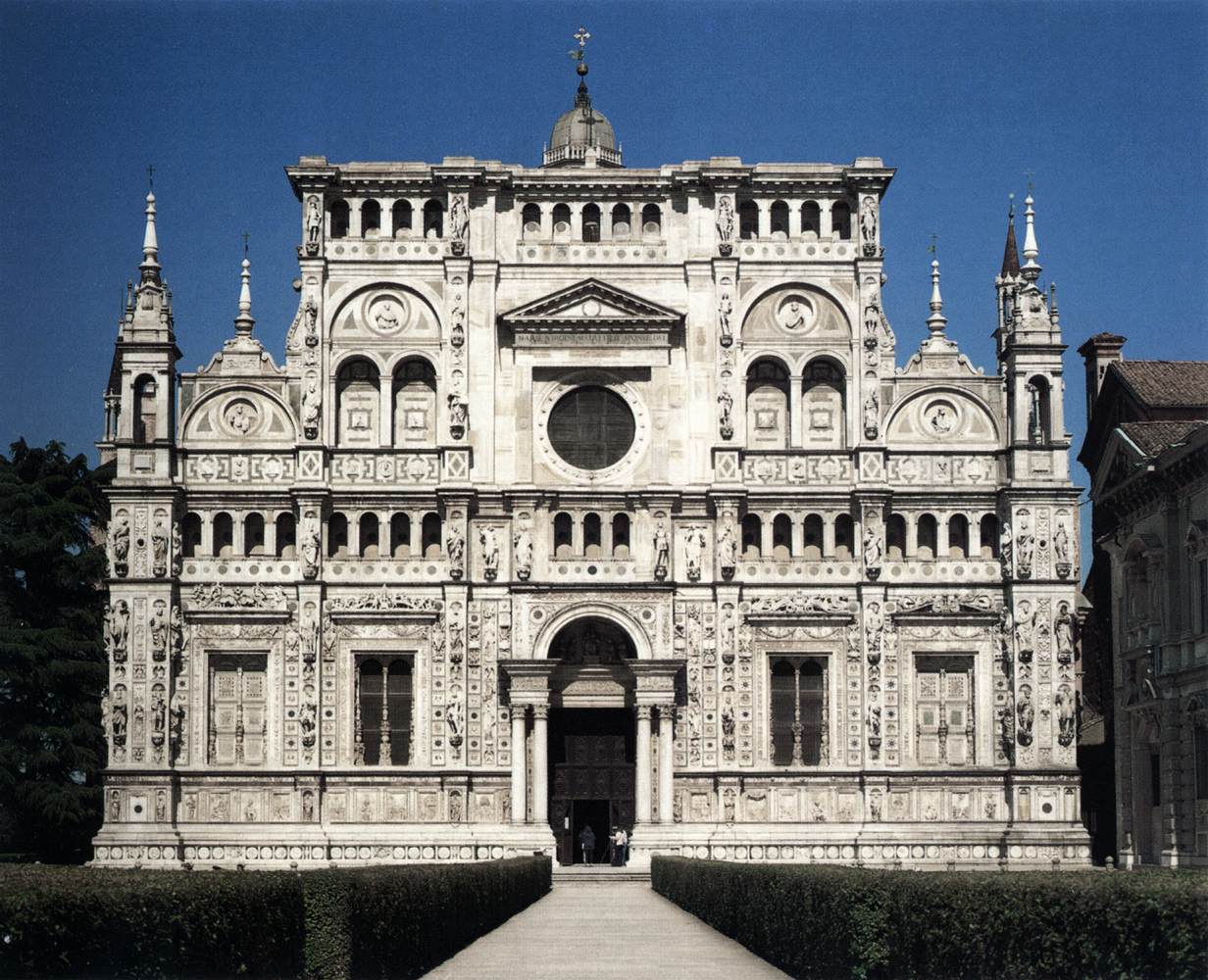 View of the façade by AMADEO, Giovanni Antonio