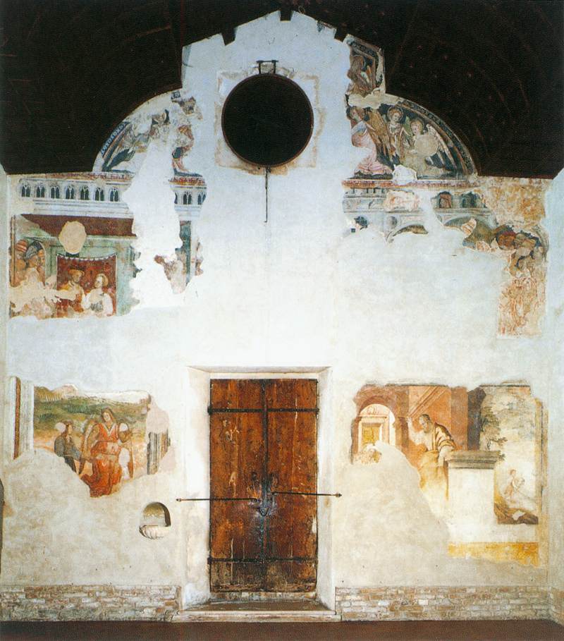 View of the inner façade by SALIMBENI, Lorenzo