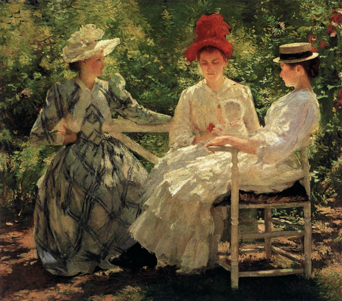 The Sisters - A Study in June Sunlight by