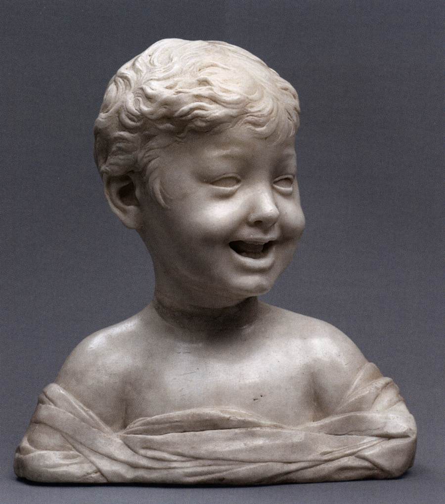 Laughing Boy by DESIDERIO DA SETTIGNANO