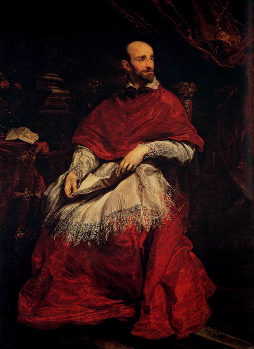 Portrait of Cardinal Guido Bentivoglio by DYCK, Sir Anthony van