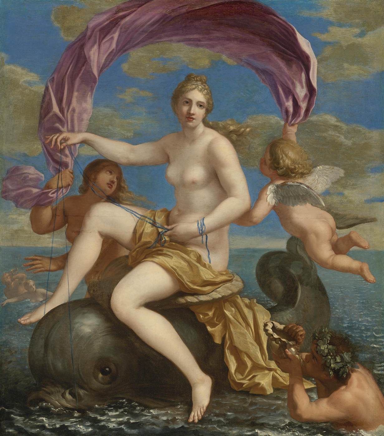 The Triumph of Galatea by DUFRESNOY, Charles Alphonse