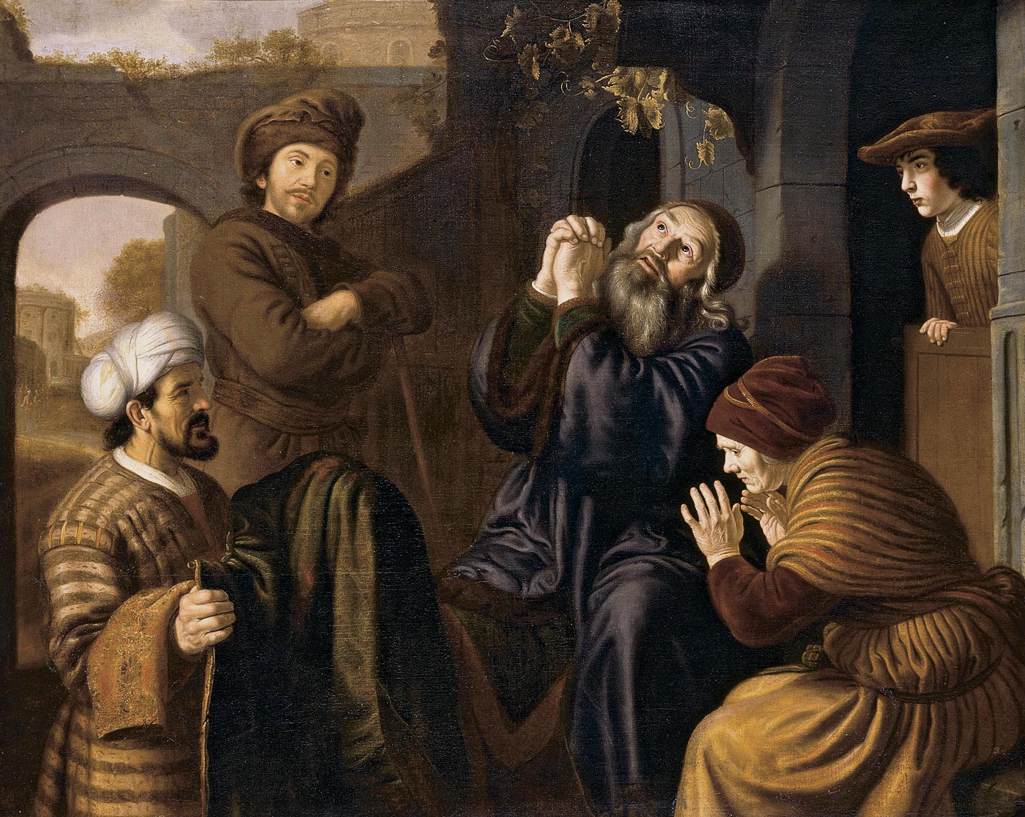 Jacob Being Shown Joseph's Robe by VICTORS, Jan