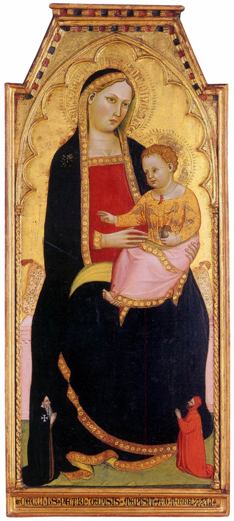 Virgin and Child by CECCO DI PIETRO