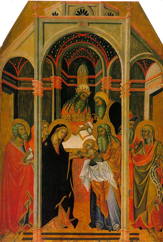 The Presentation in the Temple by BARTOLO DI FREDI