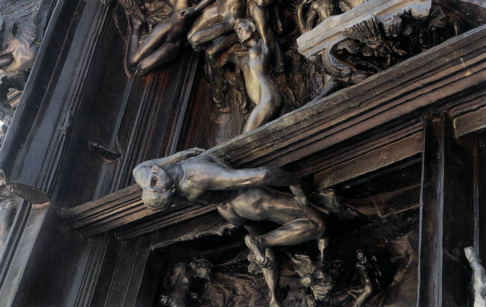 The Gates of Hell (detail) by RODIN, Auguste