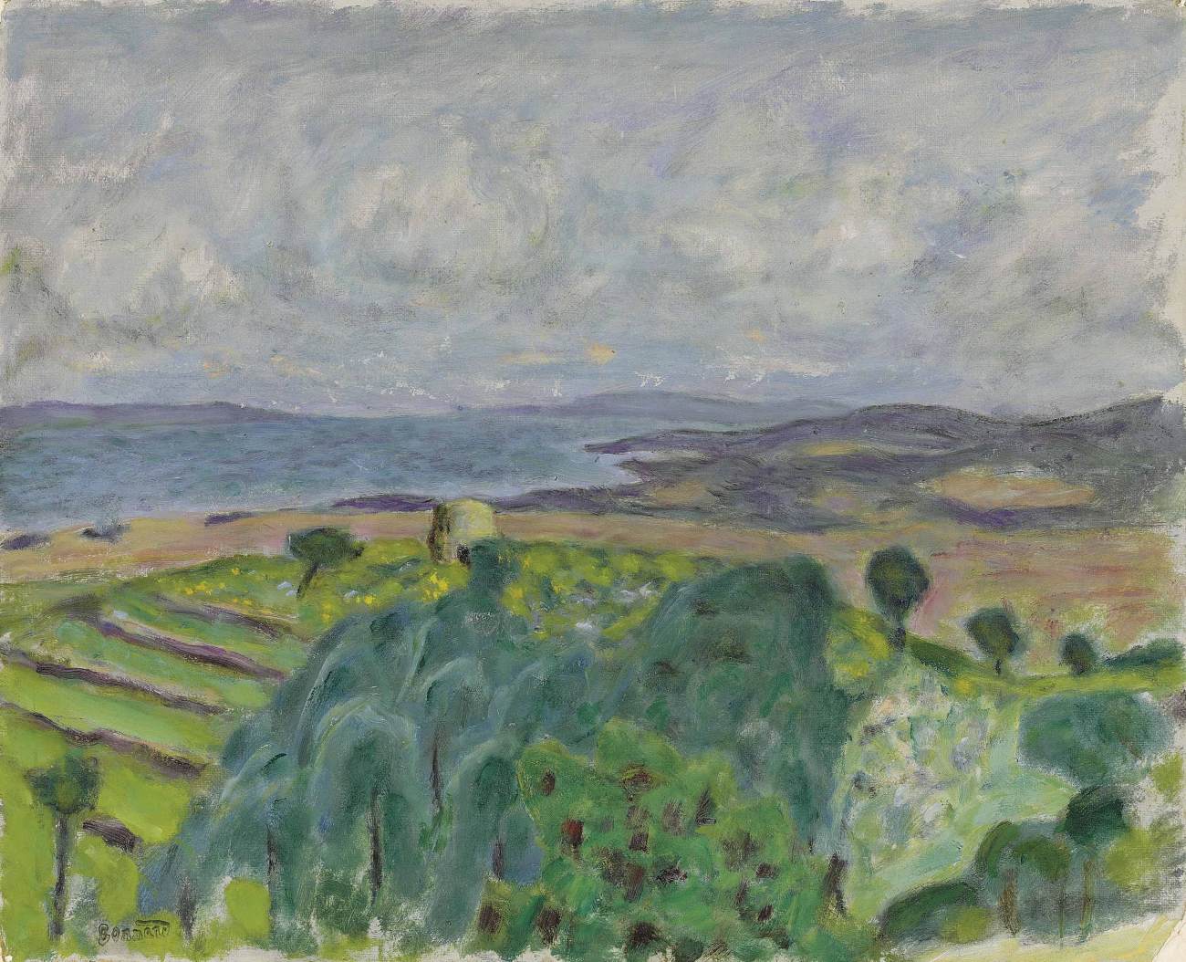 Seaside with Landscape by BONNARD, Pierre