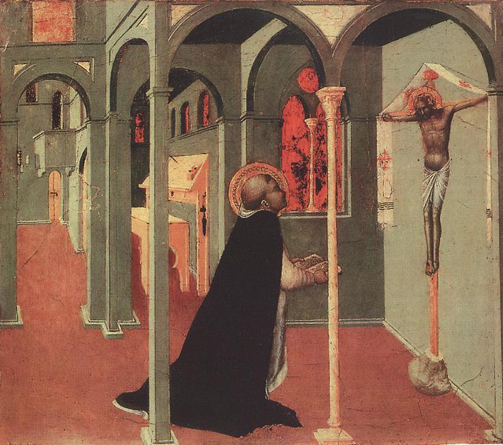 St Thomas Before the Cross by SASSETTA