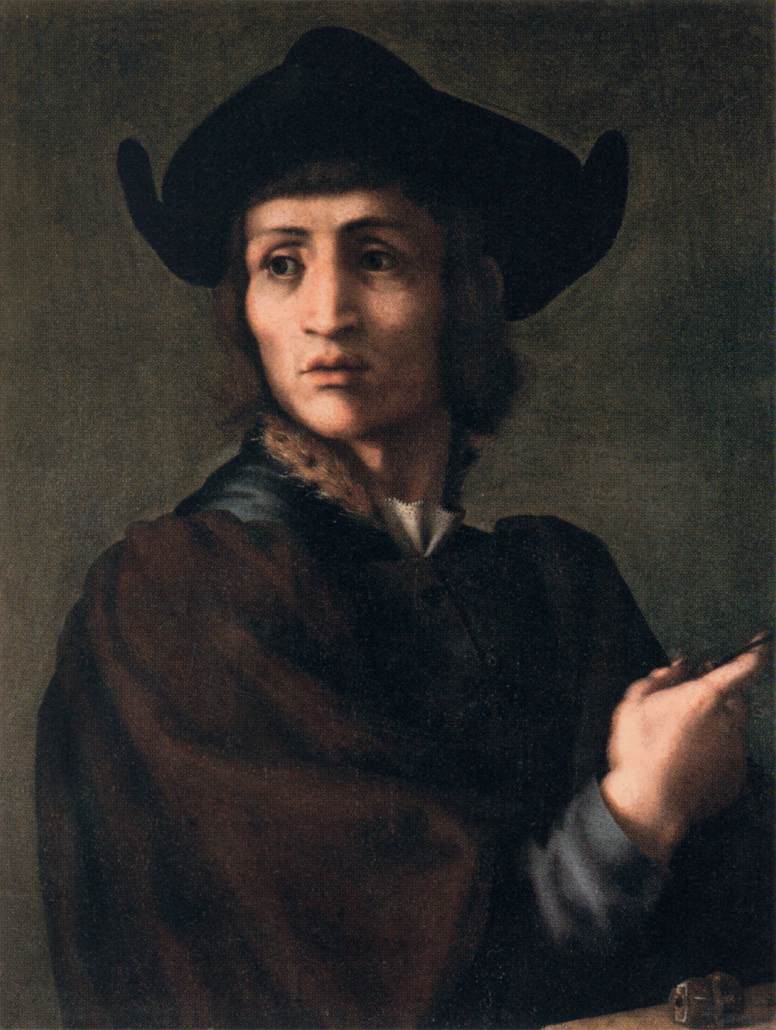 Portrait of an Engraver of Semi-Precious Stones by PONTORMO, Jacopo