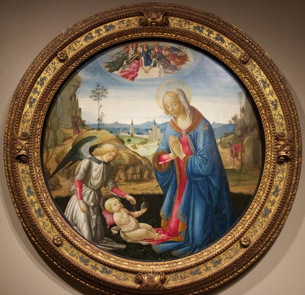 Adoration of the Christ Child by GHERARDO DI GIOVANNI DEL FORA