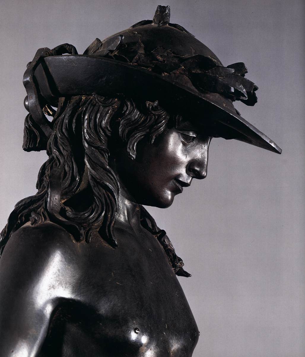 David (detail) by DONATELLO