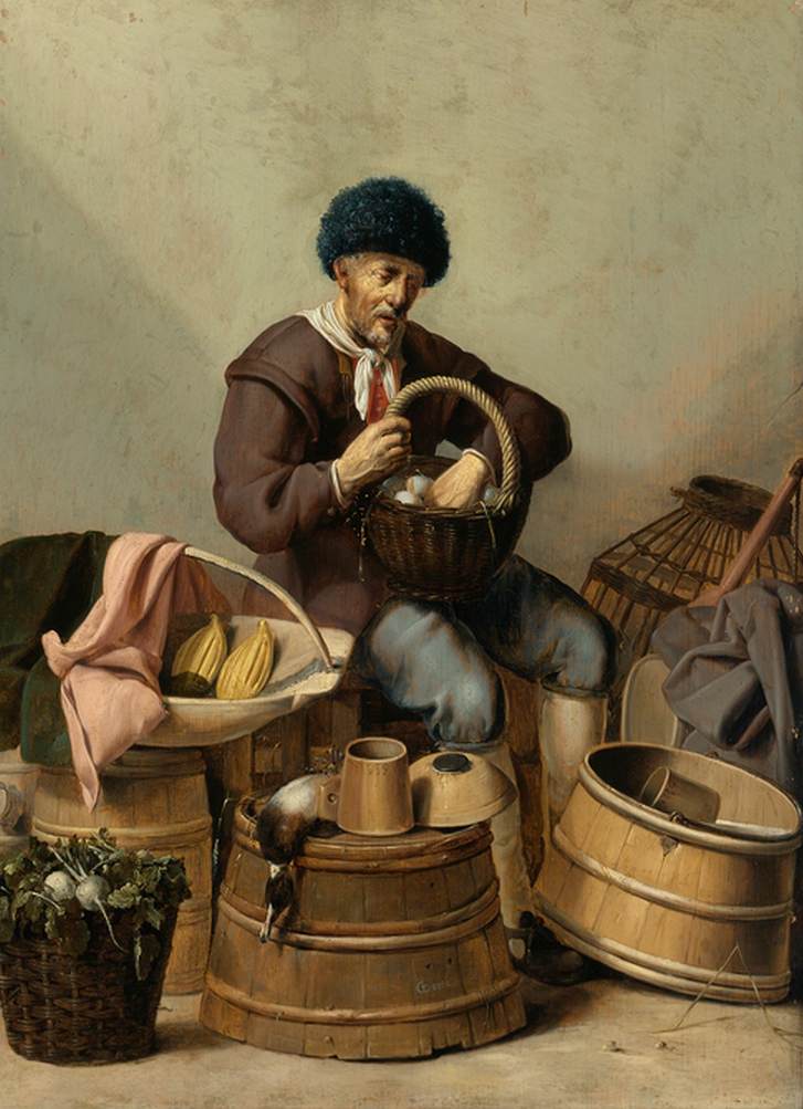 An Egg Dealer by DONCK, Gerard