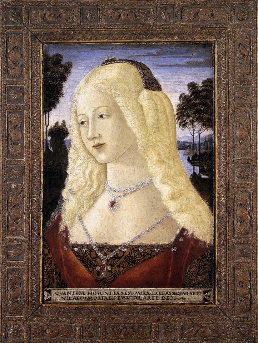 Portrait of a Lady by NEROCCIO DE' LANDI