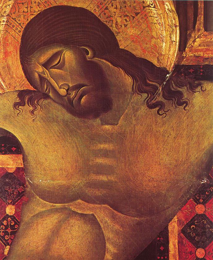 Crucifix (detail) by CIMABUE