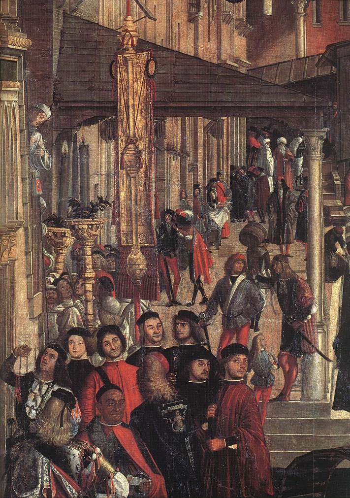 The Healing of the Madman (detail) by CARPACCIO, Vittore