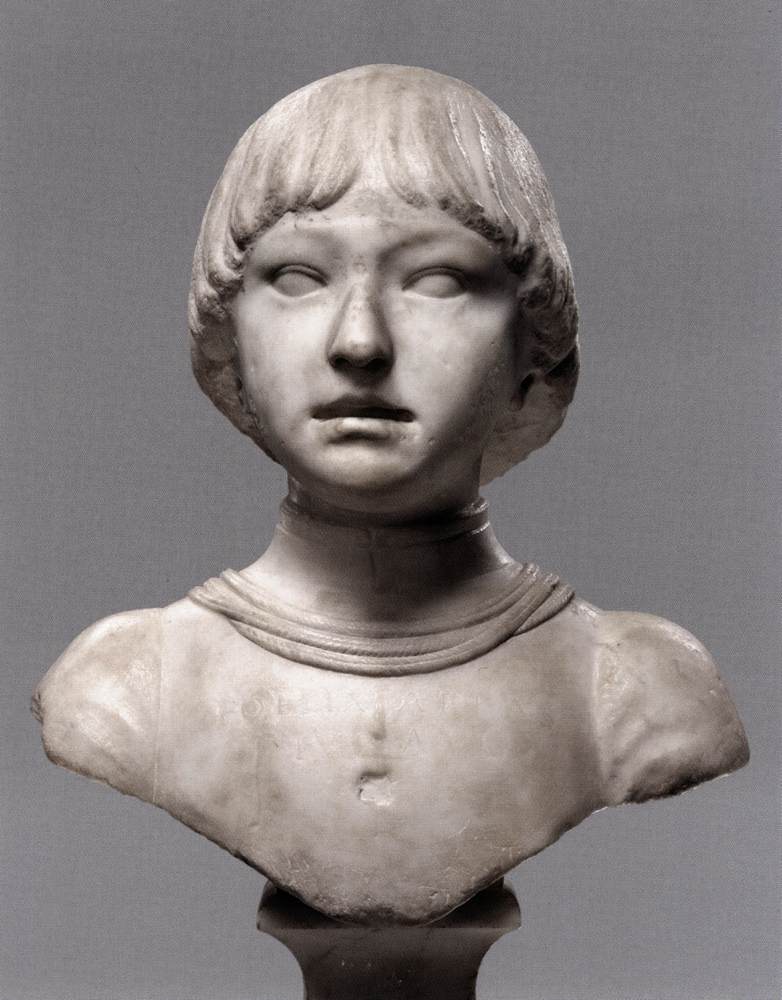 Bust of a Young Boy by