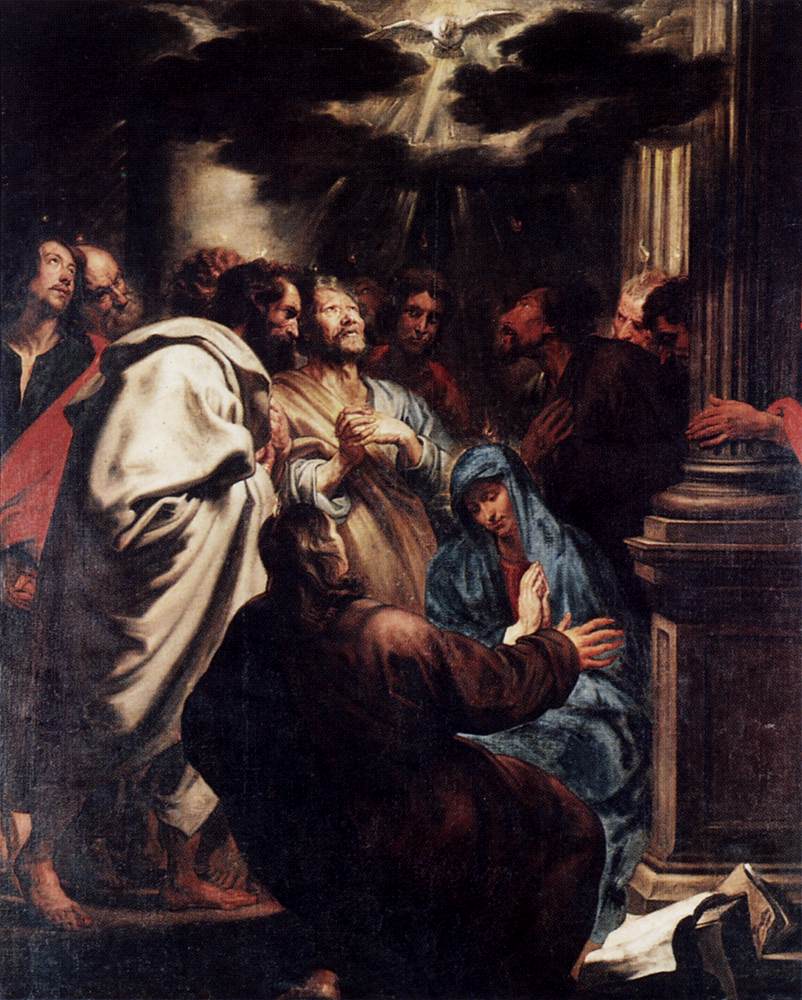 Pentecost by DYCK, Sir Anthony van