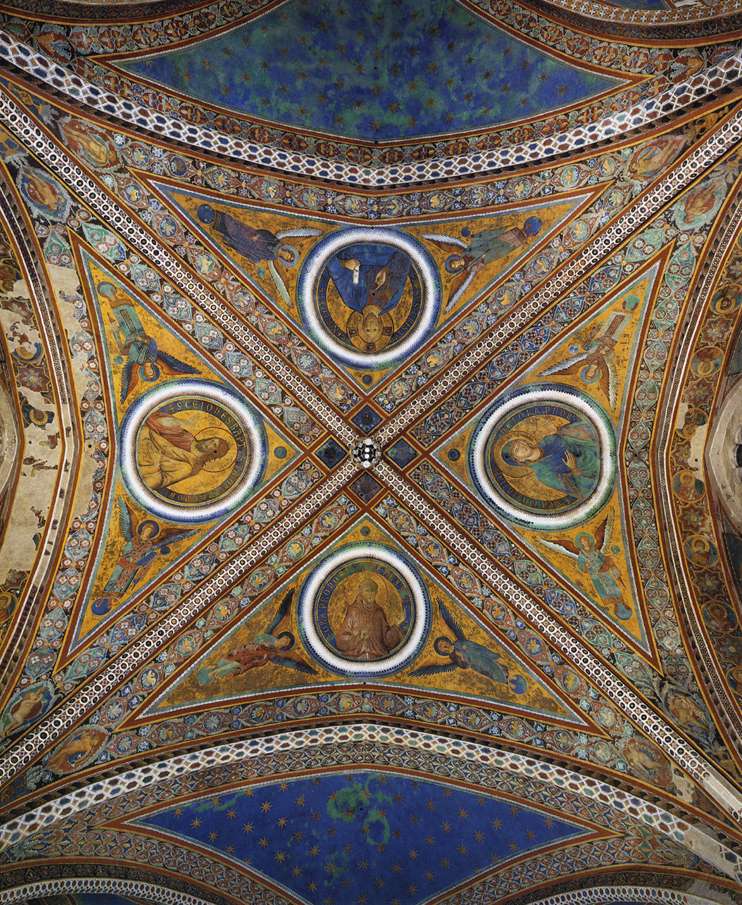 Deësis vault by TORRITI, Jacopo