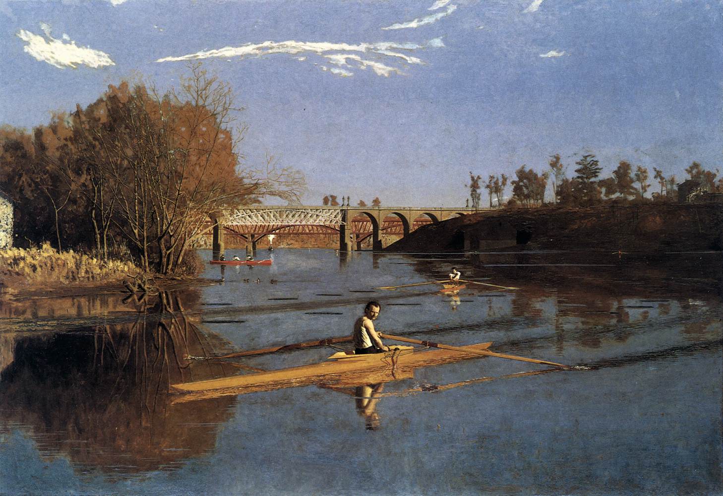 The Champion Single Sculls (Max Schmitt in a Single Scull) by EAKINS, Thomas