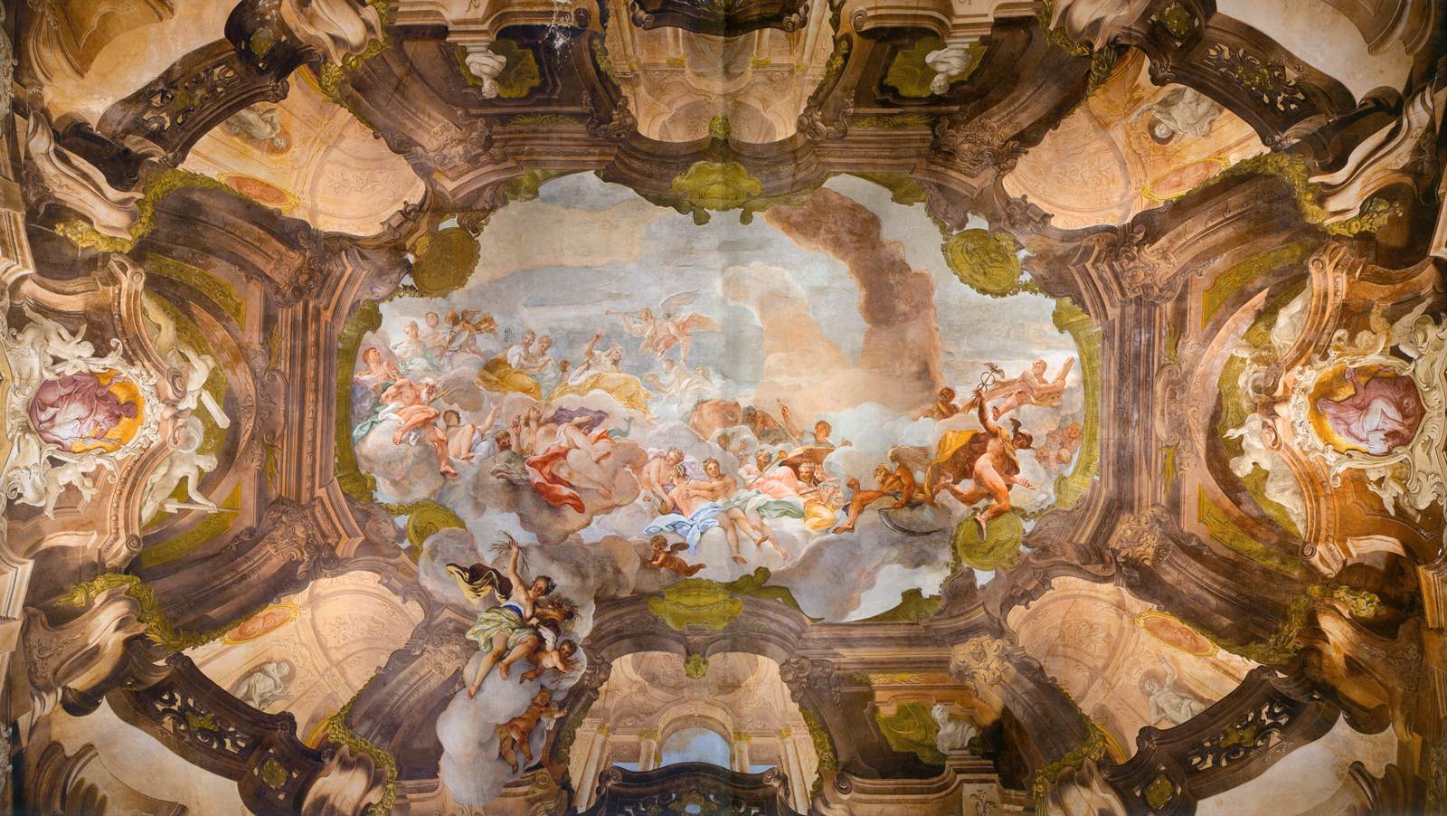 View of the ceiling by BAMBINI, Nicolò