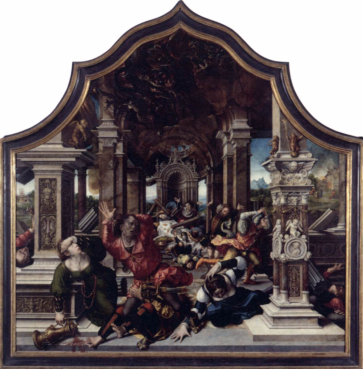 Triptych of Virtue of Patience (central panel) by ORLEY, Bernaert van