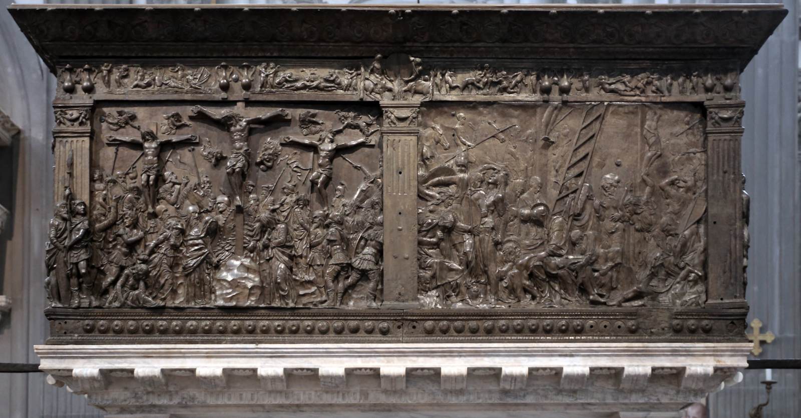 Crucifixion and Descent from the Cross by DONATELLO